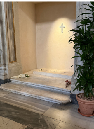 Louis Pope Francis Tomb