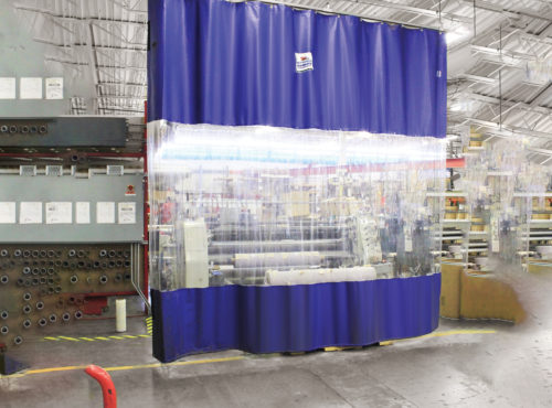 Industrial Curtain Interior