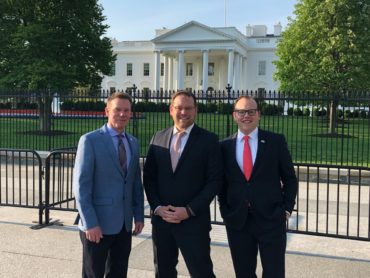 Tim Wachter at the White House April 2019