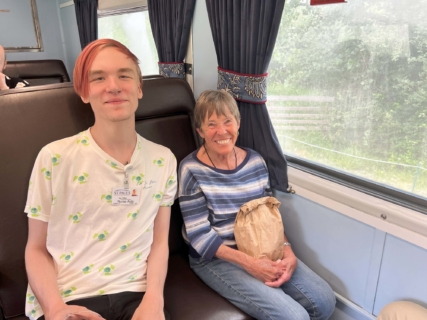 Scenic train ride 26