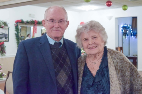 Bob Olson and Rae Johnson