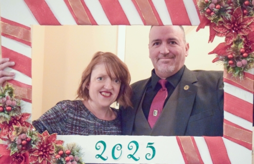 Dawn and Rob Hartman frame