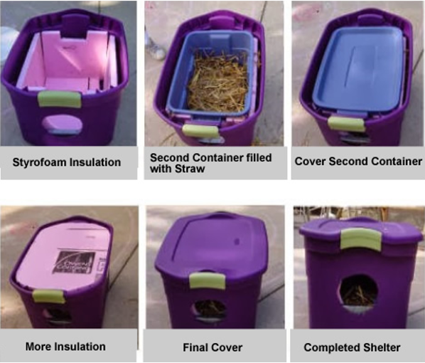 Homemade Cat Shelter for Your Pets & For Strays