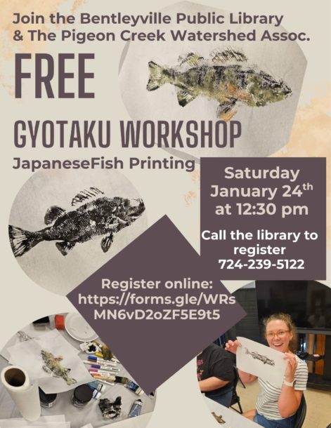 Gyotaku Fish Printing