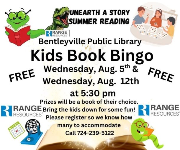 Kids Book Bingo Aug26