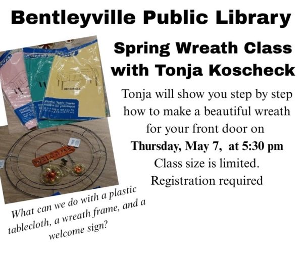 Spring Wreath Class May 2026