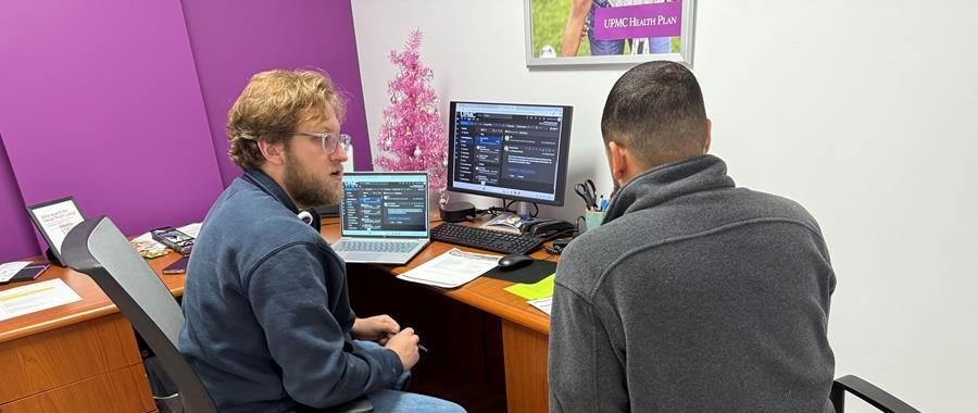 Chase meeting with client