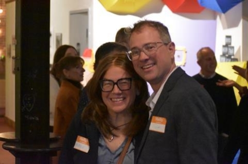 Friendsgiving 2025 two people