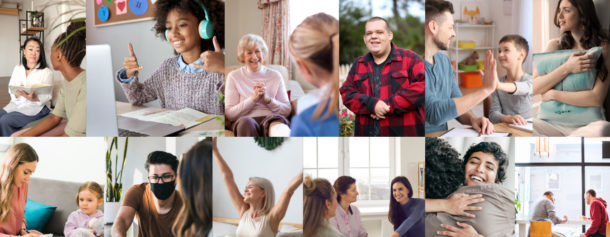 Healing Bridges Staff and clients Carousel Banner