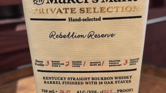 Whiskey Rebellion Dinner