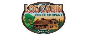 Log Cabin Fence Company Logo