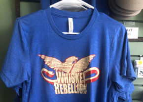 Whiskey Rebellion Blue Tshirt