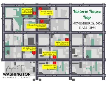 Historic House Hop 26 Map