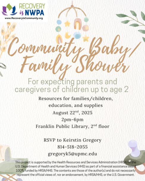 Baby Shower Flyer Venango
