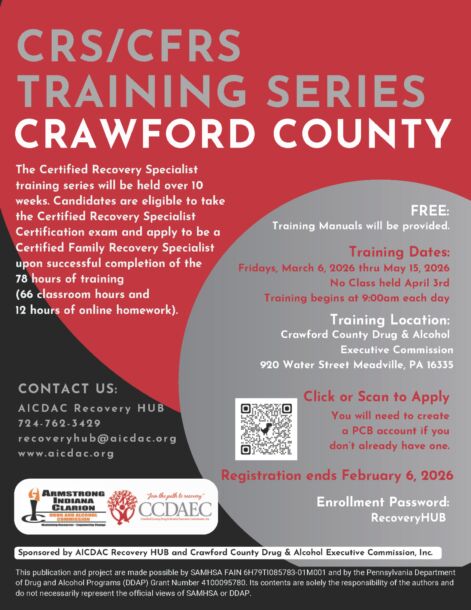 Flyer 2026 Recovery HUB