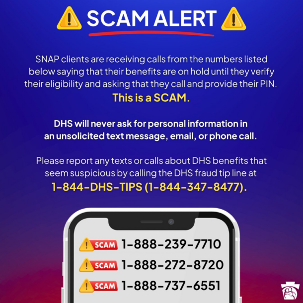 SNAP Scam Alert