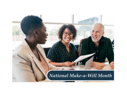 National Make a Will Month a