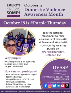 Purple Thursday 2026 Flyer