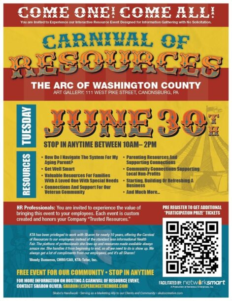CE Table Arc of Washington Co