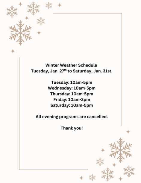 We will be closed Thursday June 19th for the holiday 2