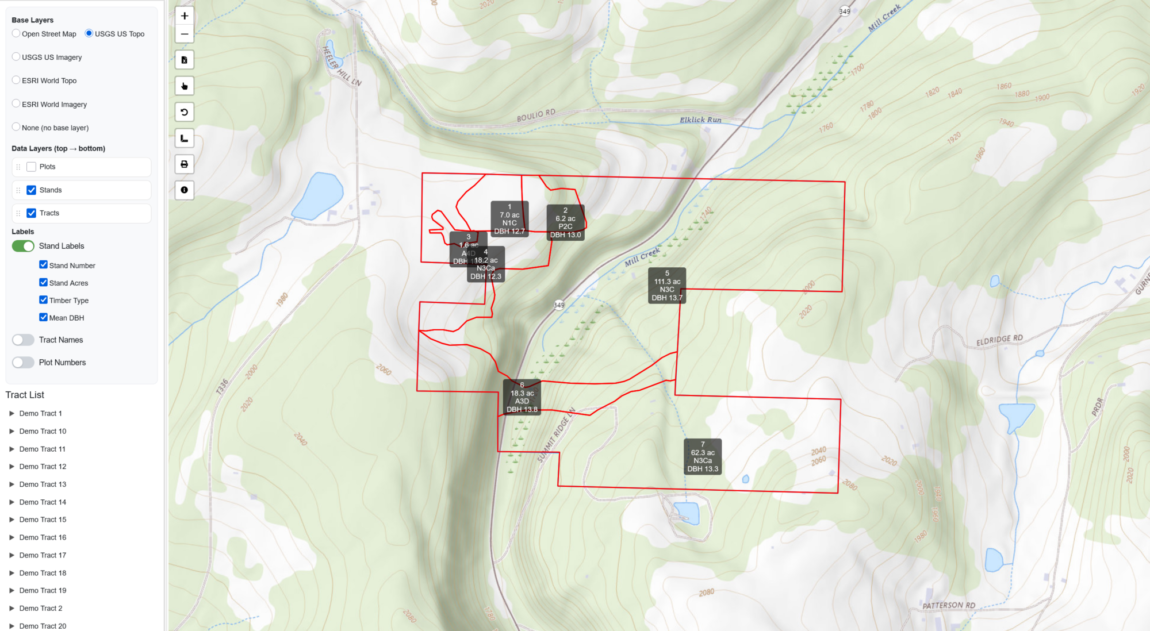 Stand Label View Tiger Web 3