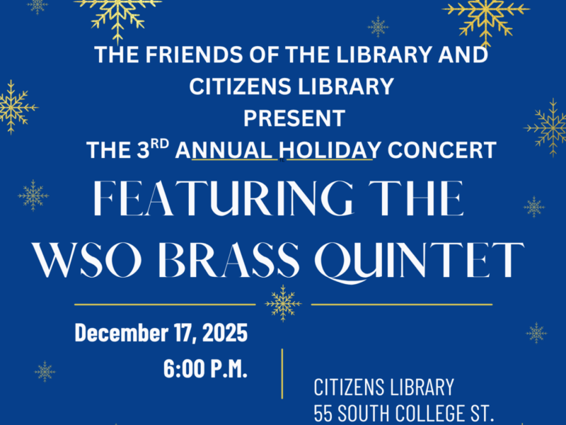 WSO Brass Quintet at Citizen's Library