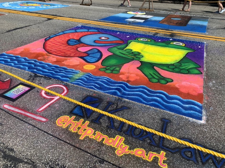 Celebrate Erie Chalk Walk 2023 from TAT 2