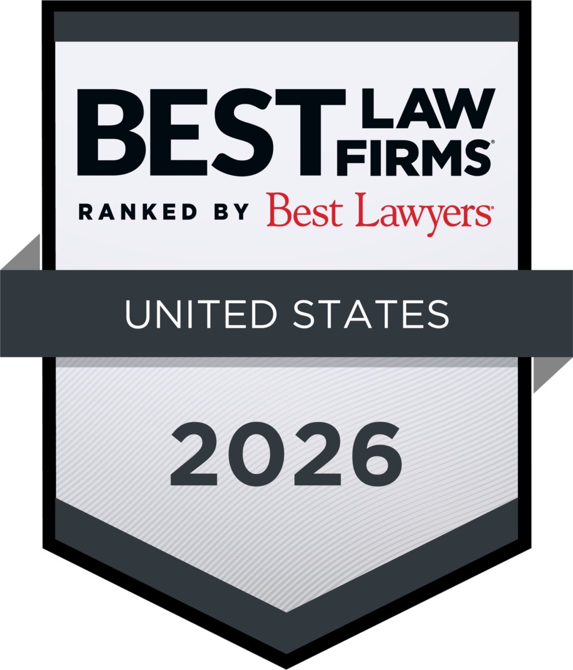 Best Law Firms Standard Badge 2026