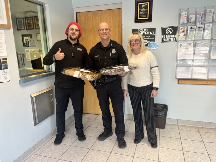 National Police week cookie delivery