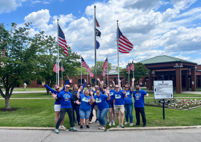 Soldiers and Sailors Veterans Home Week group shot