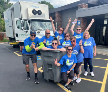 Member shred day group shot
