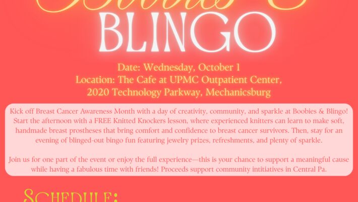 Pinnacle Health Auxiliary - Boobies and Blingo