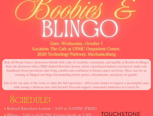 Pinnacle Health Auxiliary - Boobies and Blingo