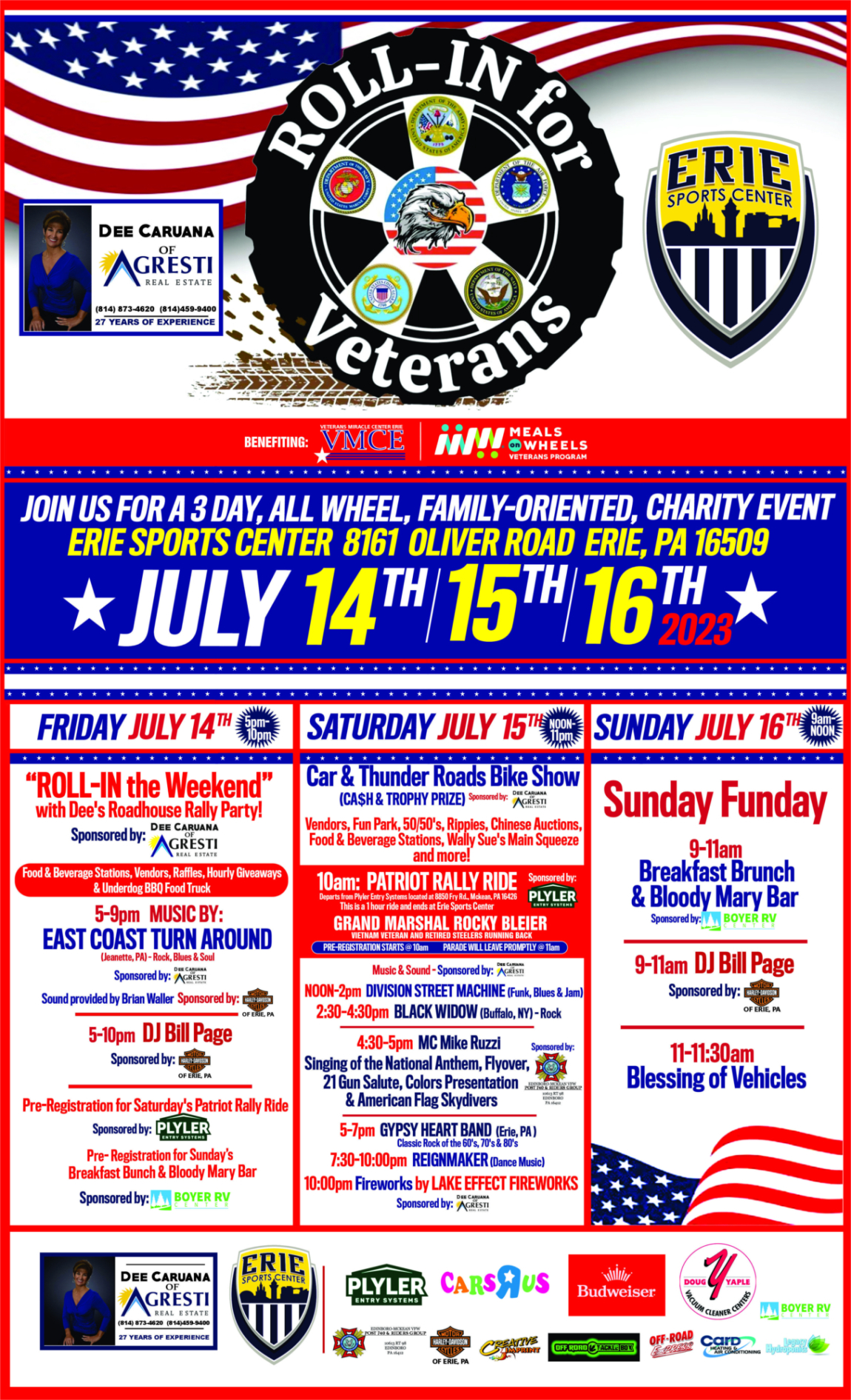 ROLL IN for Veterans Flyer