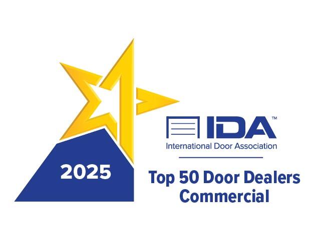 Plyler Entry Systems recognized as an IDA Top 100 Door Dealers 2025 Top 50 Commercial Door Dealer