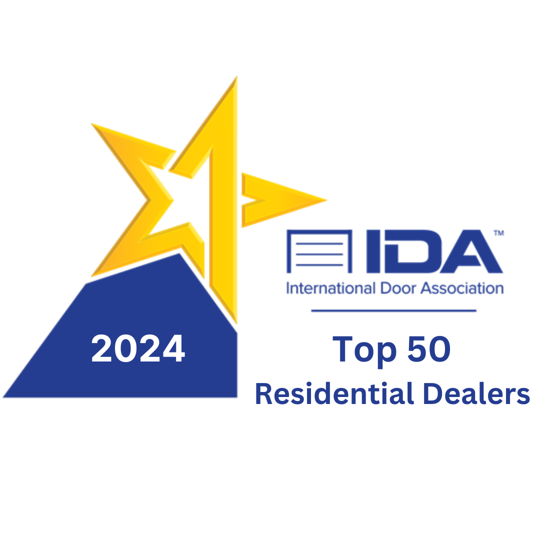 Plyler Entry Systems recognized as an IDA Top 100 Door Dealers 2024 Top 50 Residential Door Dealer