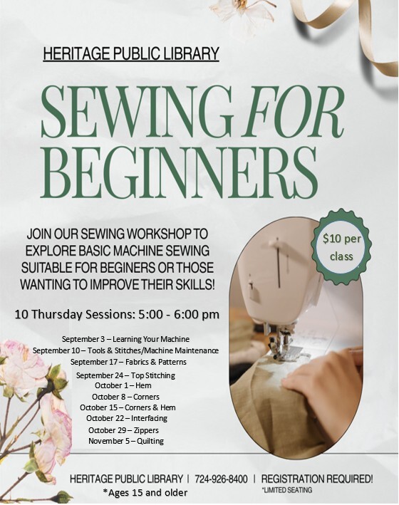 Beginner sewing 2026
