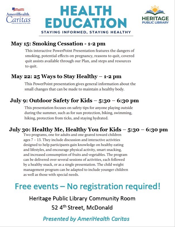 Health edu flyer