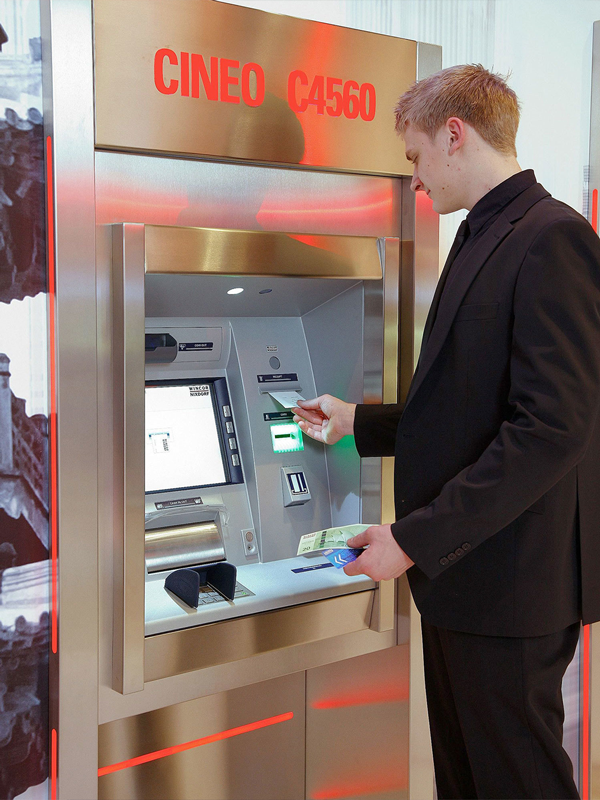 Cineo Man at ATM sm