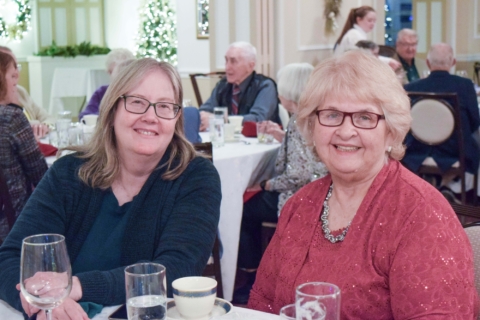 Chaplain Pat Spears and Mary Ellen Bayuk