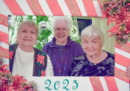 Kathy Anderson Carol Bass and Gail Maycher frame