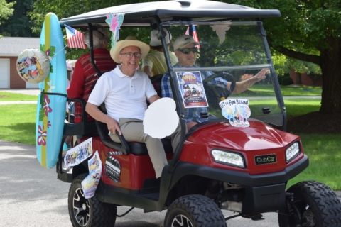 Golf Cart Parade 84