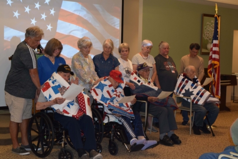 Villas Quilts of Valor 82