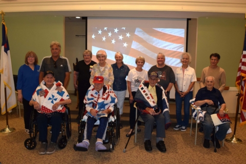 Villas Quilts of Valor 95