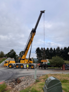 Crane Arrives 3