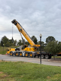 Crane Arrives 4