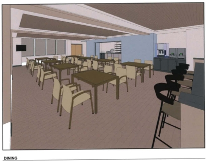 Bistro Reimagined Dining Area