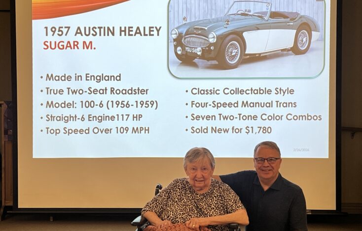Residents Drive the Conversation During Classic Cars Presentation