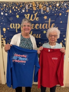 Bertha Zimmerman and Nola Mc Granahan