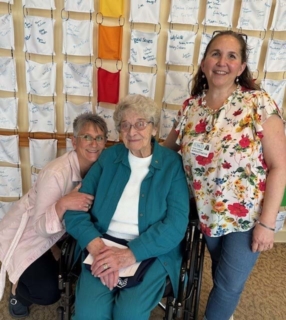 Dawn French La Wanda Johnston and Mickie Chapman 1